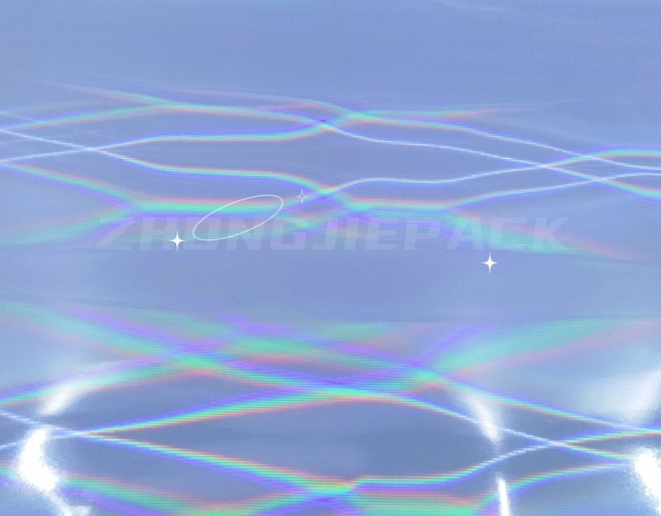 seamless metalizing zns transparent pet bopp hologram film